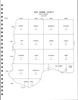 Bon Homme County Code Map, Bon Homme County 1995